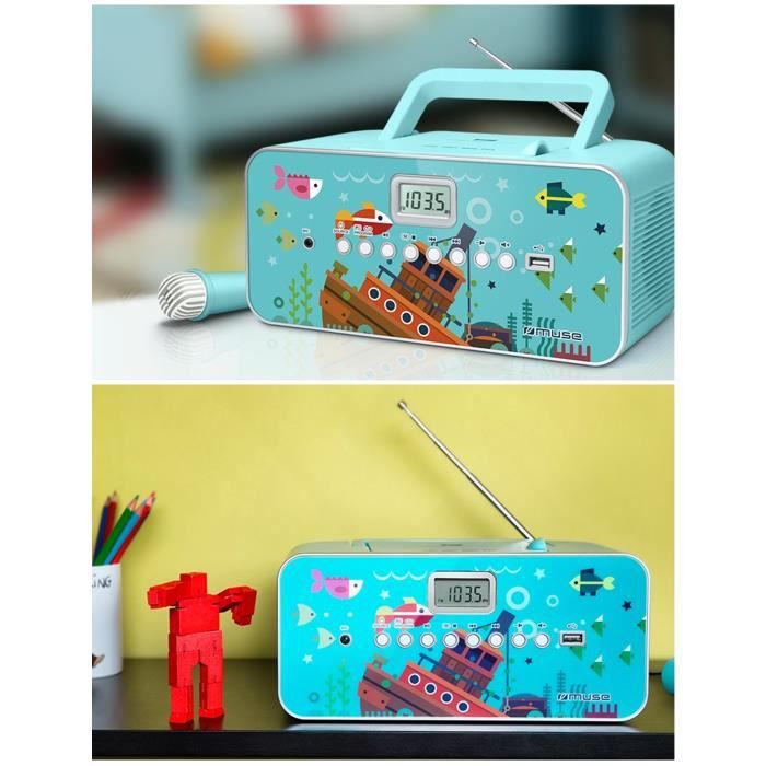 RADIO LECTEUR CD USB ET MICROPHONE Compatible CDCD RCD RWMP3 - vue 5