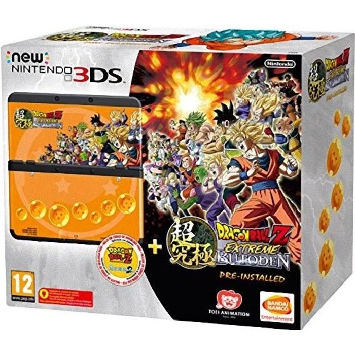 Console Portable - Nintendo - New 3DS - Bundle Édition Limitée - Dragon Ball Z: Extreme Butoden