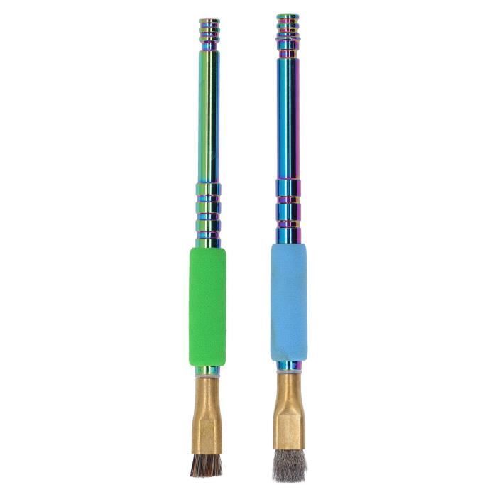 Brosse Nettoyage Antistatique ESD Double Tête - Brosse Téléphone Carte Mère Ordinateur