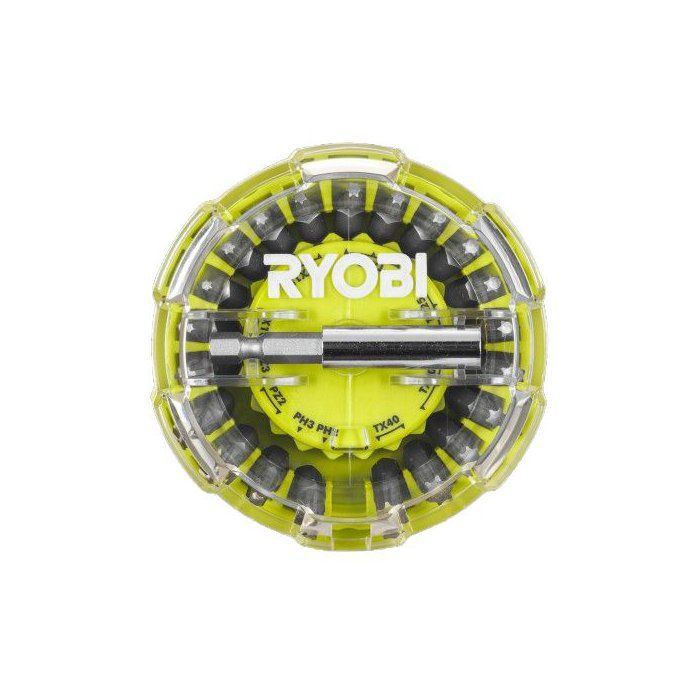 Coffret Vissage Ryobi RAK22SDHOK – 22 Embouts 25 mm en Plastique - vue 1