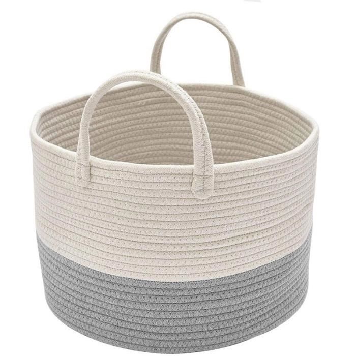 Paniers De Rangement Corde De Coton Panier Tisse Panier Une Linge Bebe Le Canape Jette Des Corde De Coton Organisateur Panier Une Cdiscount Maison Paniers De Rangement Corde De Coton Panier Tisse Panier Une Linge Bebe Le Canape Jette Des Corde De Coton Organisateur Panier Une Cdiscount Maison