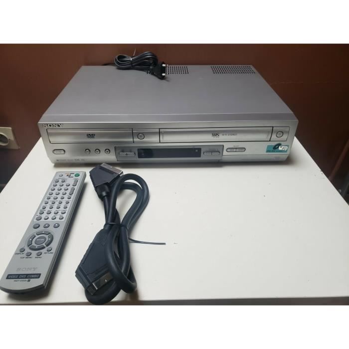 COMBINE SONY SLV-D910 LECTEUR DVD MAGNETOSCOPE ENREGISTREUR VHS CASSETTE VIDEO