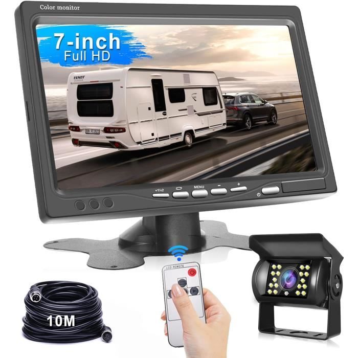Tomoia HD 1080P 7 kit Camera recul sans Fil DVR Vision Nocturne
