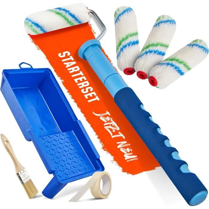 Arceau Pour Rouleau De Peinture ADLER 10 Cm : Le Support Manche Pour Peindre Sans Se Fatiguer