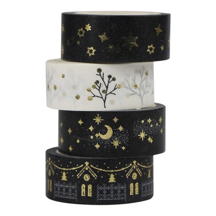12 Rouleaux De Ruban De Masquage Ruban Kraft Ruban Washi Pour Enfants