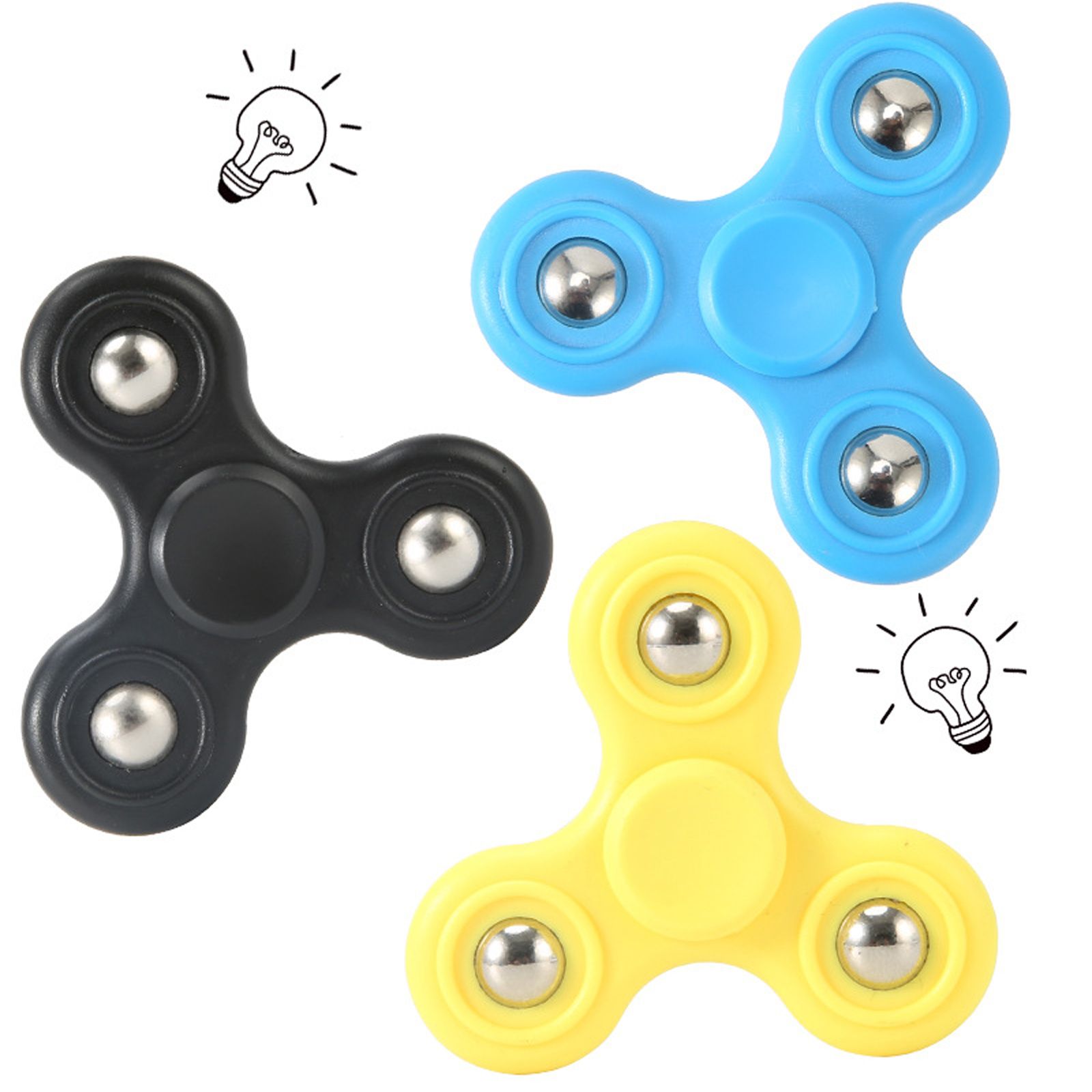 Porte-clés Fidget Roue Chromatique Rotative - Jouet Anti-Stress En Métal, Pour Anxiété, Cadeau Créatif