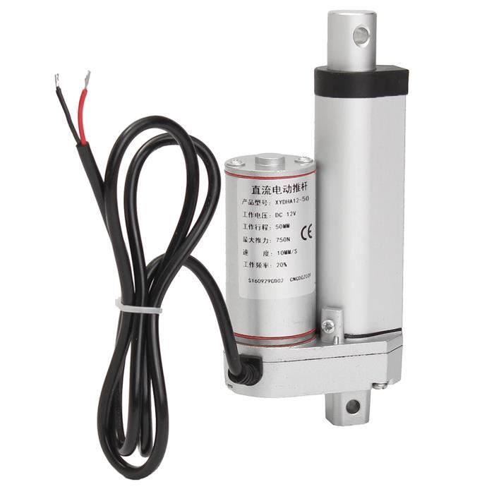 220v TEMPSA 500N Linéaire Actionneur Actuateur Moteur Électrique DC 12V Verin Electrique