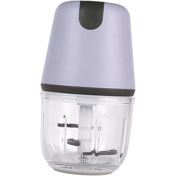 Broyeur à Glace Électrique 300W - Double Lame Inox, Capacité 176 Lb/h, Arrêt Auto - Pro