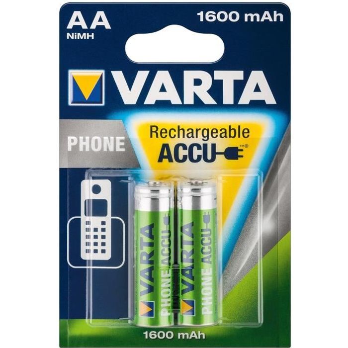 Pile rechargeable AAA NiMh - 1.2 V - 800 mAh - Paquet de 2