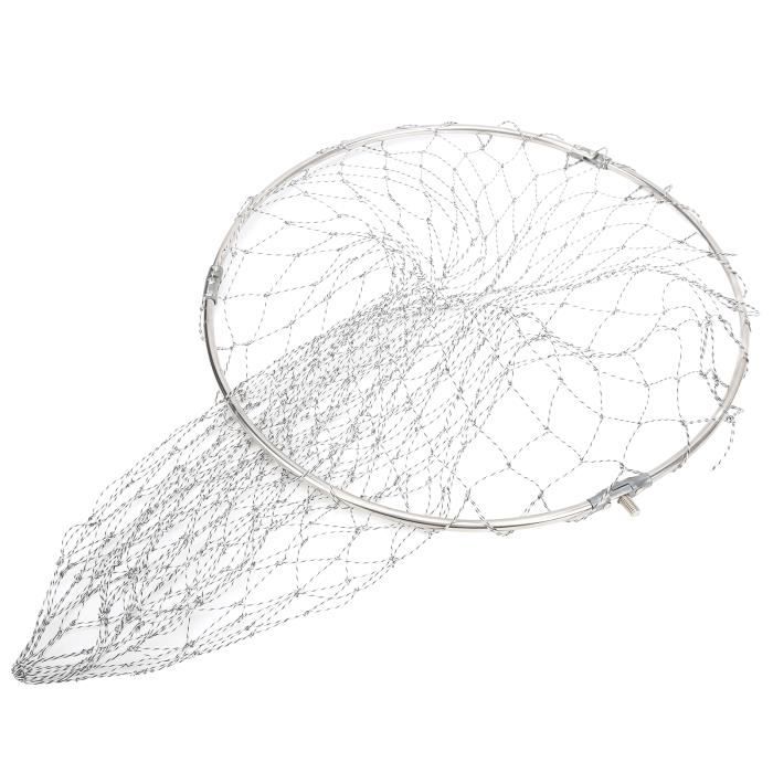 VGEBY Têtes de filet de pêche L'épuisette se dirige vers le grand filet de brail de maille de