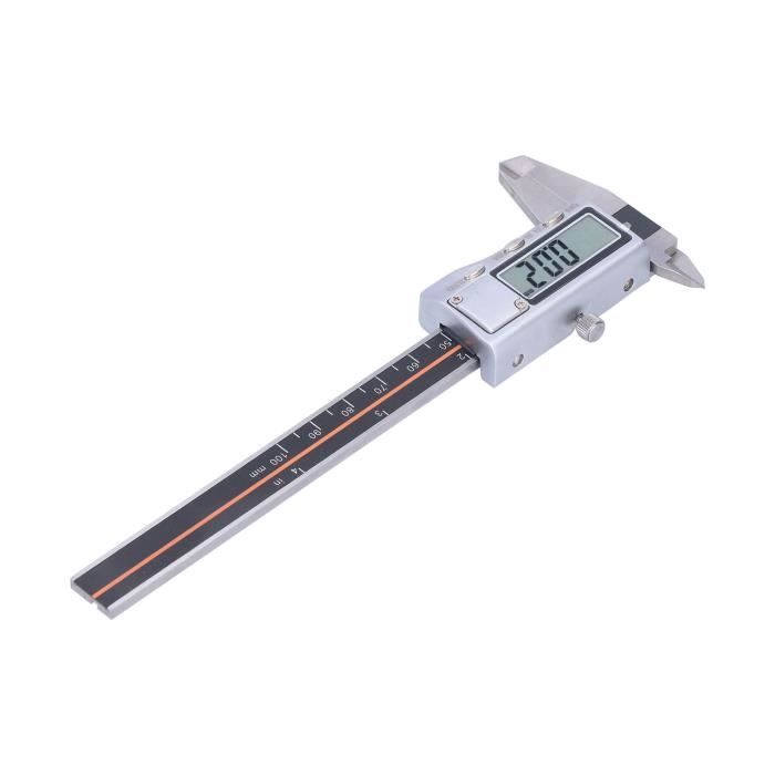 Pied à Coulisse Numérique 150mm – Précision 0,1mm – écran LCD – Mesure Profondeur