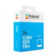 Polaroid - Double pack de films instantanés couleur 600 - ASA 640 - 16 films-1