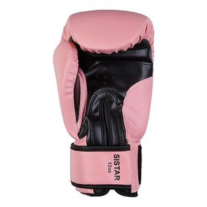 Gants De Boxe Metal Boxe Pink Lady - 12oz, Design Noir Et Rose Pour Compétition