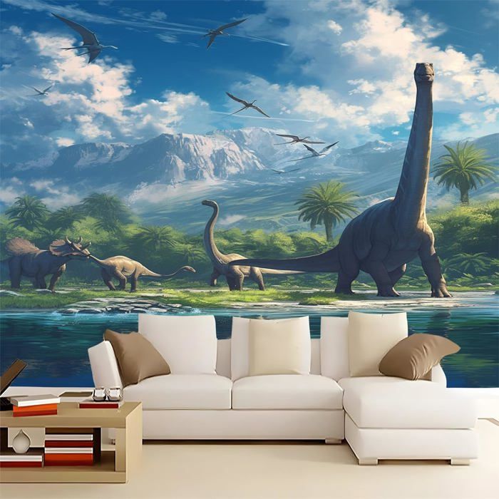 Papier Peint Panoramique Dinosaurenull