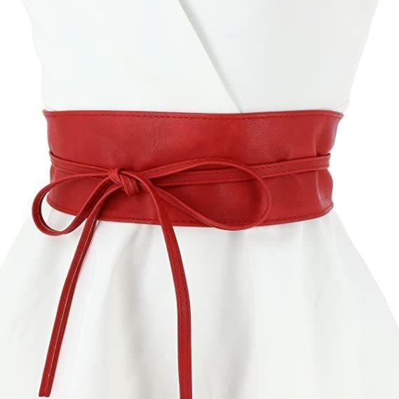Ceinture obi rouge online