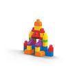 Mega Bloks Sac Bleu, briques et jeu de construction, 60 pièces, jouet pour bébé-2
