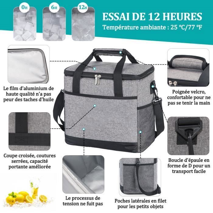 Sac à dos isotherme Campingaz 9L : Petit, léger et pratique. Fiche