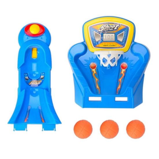 TOYANDONA - Mini Jeu De Basket De Doigt Portable - Table, Bureau, Enfants - 22x15x13 Cm