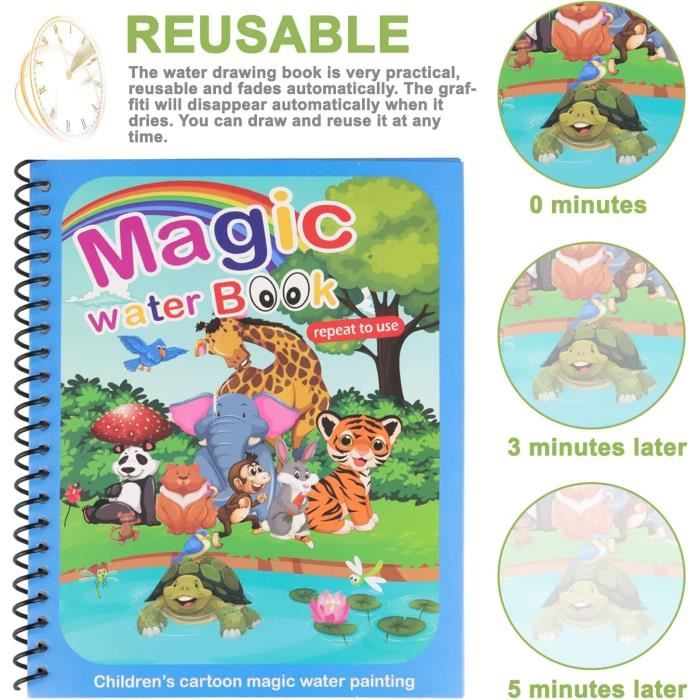 Totum Aqua Wild Life Livre De Coloriage Magique Avec Animaux Sauvages à Prix Totum Aqua Wild Life Livre De Coloriage Magique Avec Animaux Sauvages à Prix