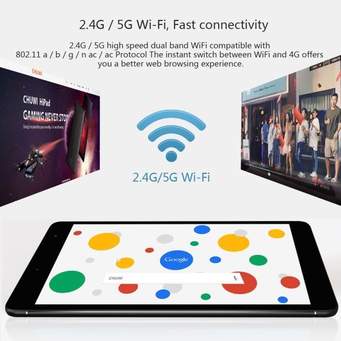 Tablette Tactile  Hi8 SE - 2 Go + 32 Go - 8 Pouces2