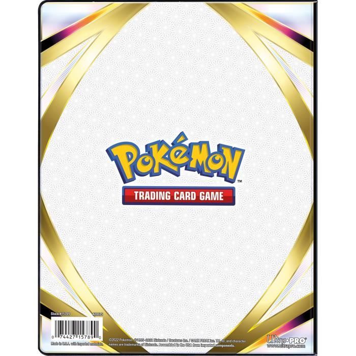 Cahier range-cartes Pokémon EB9- Format A5 80 cartes - ASMODEE -  PORTFOLIOEPE 