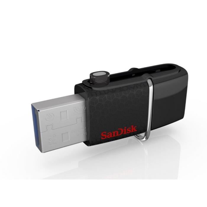 Sandisk - Cruzer Glide - Clé USB 3.0 - 16 Go - Noir