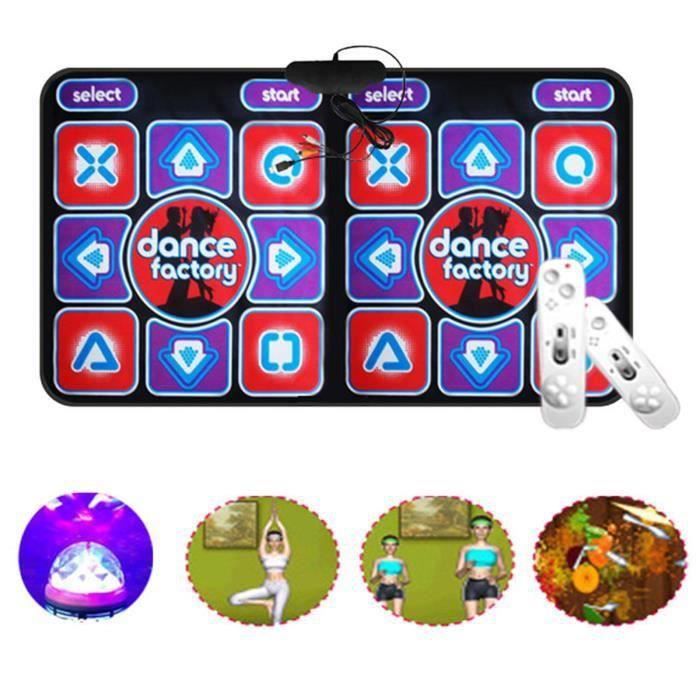Tapis de danse electronique, Bluetooth et lumineux avec 6 modes de jeu