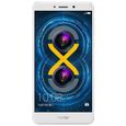 Huawei Honor 6X 4G FDD-LTE Smartphone 3G WCDMA Hisilicon Kirin 655 2.1GHz Octa Core 5.5 pouces Écran FHD 3+32GB Android 7.0 Argent-3