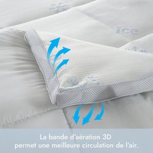 Surmatelas en mousse de gel LIVARNO home, 140 x 200 cm