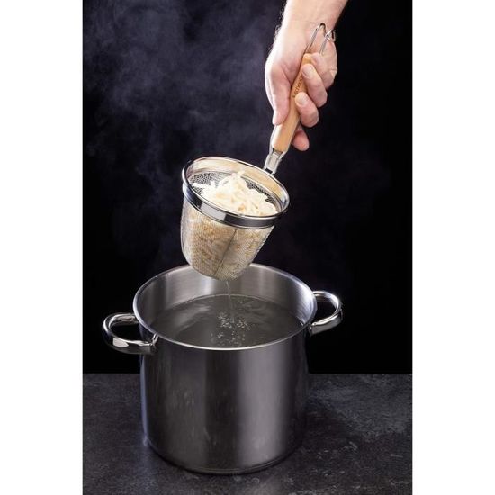KitchenCraft - Passoire à pâtes en acier inoxydable
