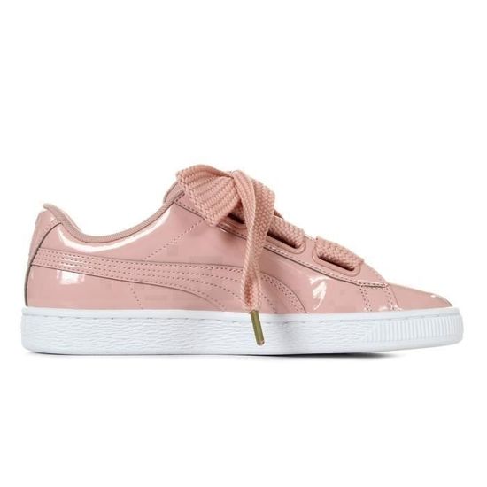 puma heart patent rose