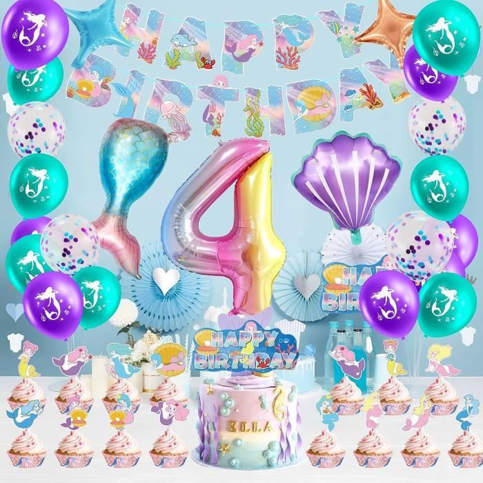 Decoration De Fete - Limics24 - D Anniversaire Harry Potter Ballons Joyeux  Anniversaire Bannière Décorations
