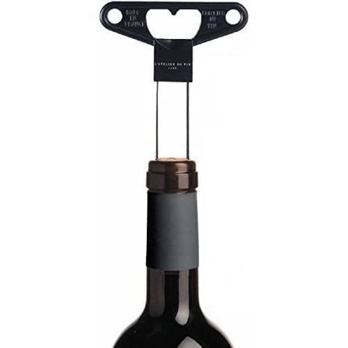L’ATELIER DU VIN Tire-Bouchon Bilame - Ouvre Et Referme Les Bouteilles Sans Abîmer Le Bouchon