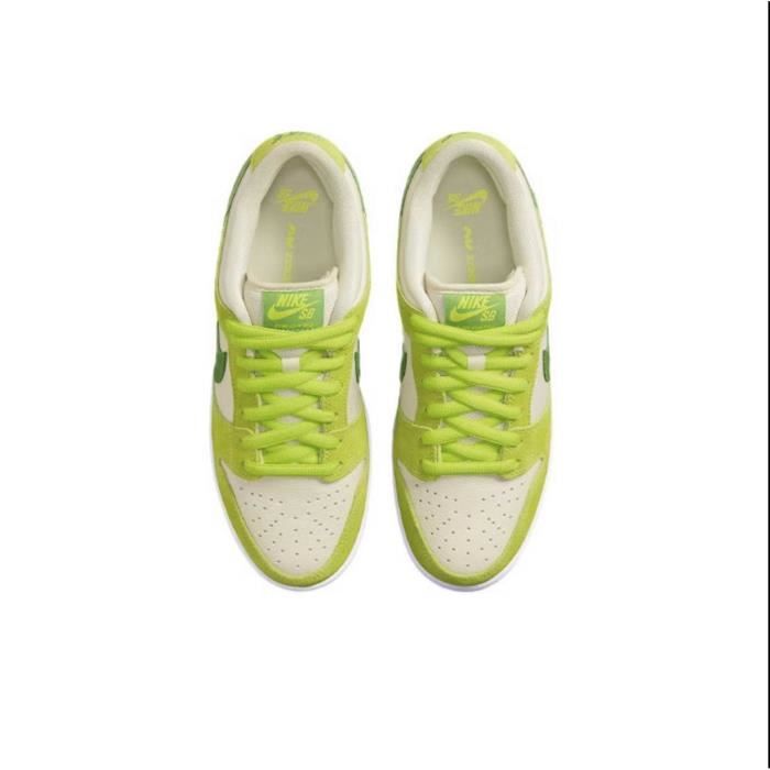 Nike SB Dunk Low pro Sour Apple tendance retro Casual chaussures hommes femmes meme Beige vert pomme Chaussures de basket Cdiscount Chaussures
