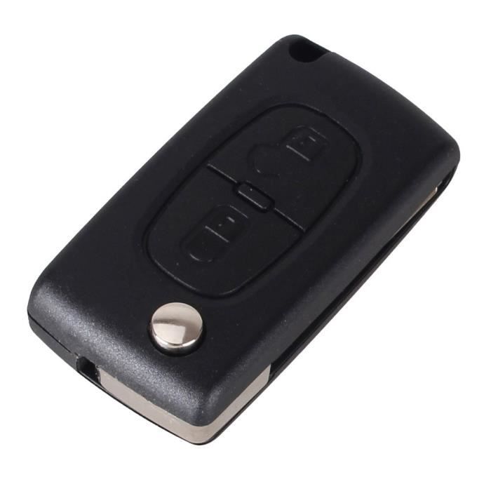 Clé Complète vierge Peugeot 207 307 308 Partner électronique 2 bouton