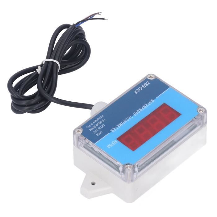 Akozon Compteur De Révolution Tachymètre Moto 3 En 1 Compteur De