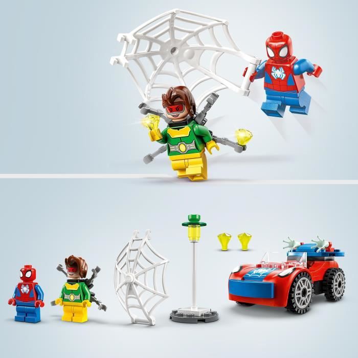 LEGO® Marvel 10789 La Voiture de Spider-Man et Docteur Octopus