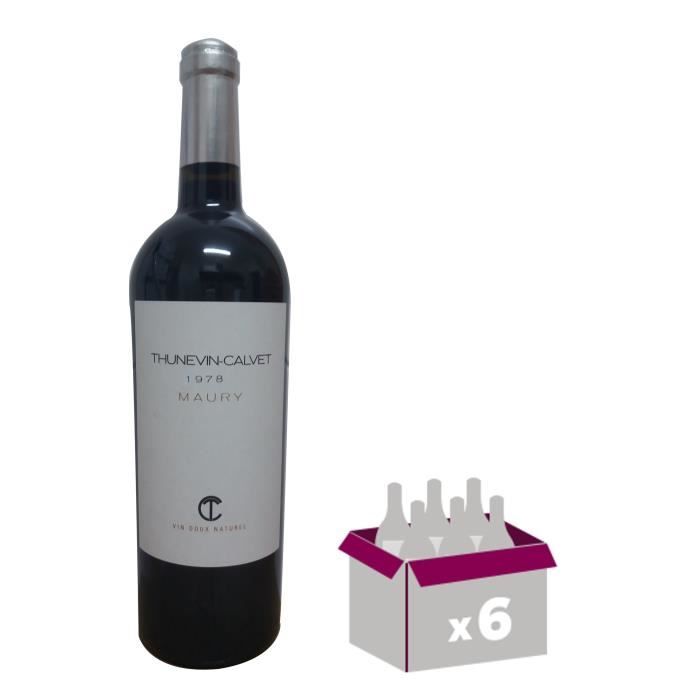 Thunevin Calvet 1978 Maury Banyuls - Vin rouge du Languedoc Roussillon