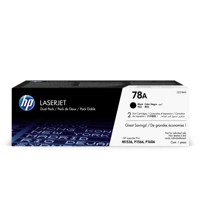 HP 78A (CE278A) – Noir