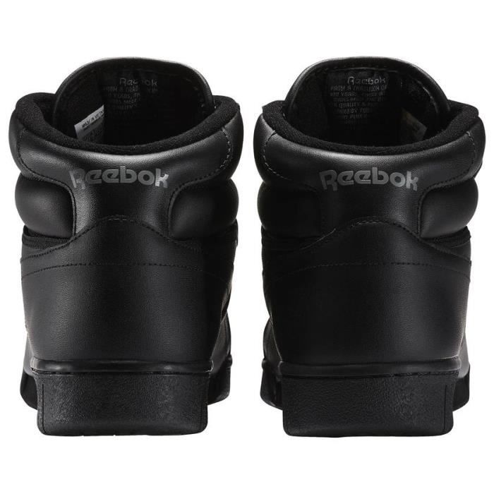 Reebok freestyle 2025 hi homme noir