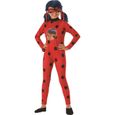 Déguisement Ladybug Tikki Miraculous + Perruque - RUBIES - Pour Enfant de 7 ans et plus - Rouge-0