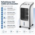 Climatiseur Mobile Sans Evacuation - 3 vitesses - 80 watts - jusquà 30 m² - Straße Tech ®