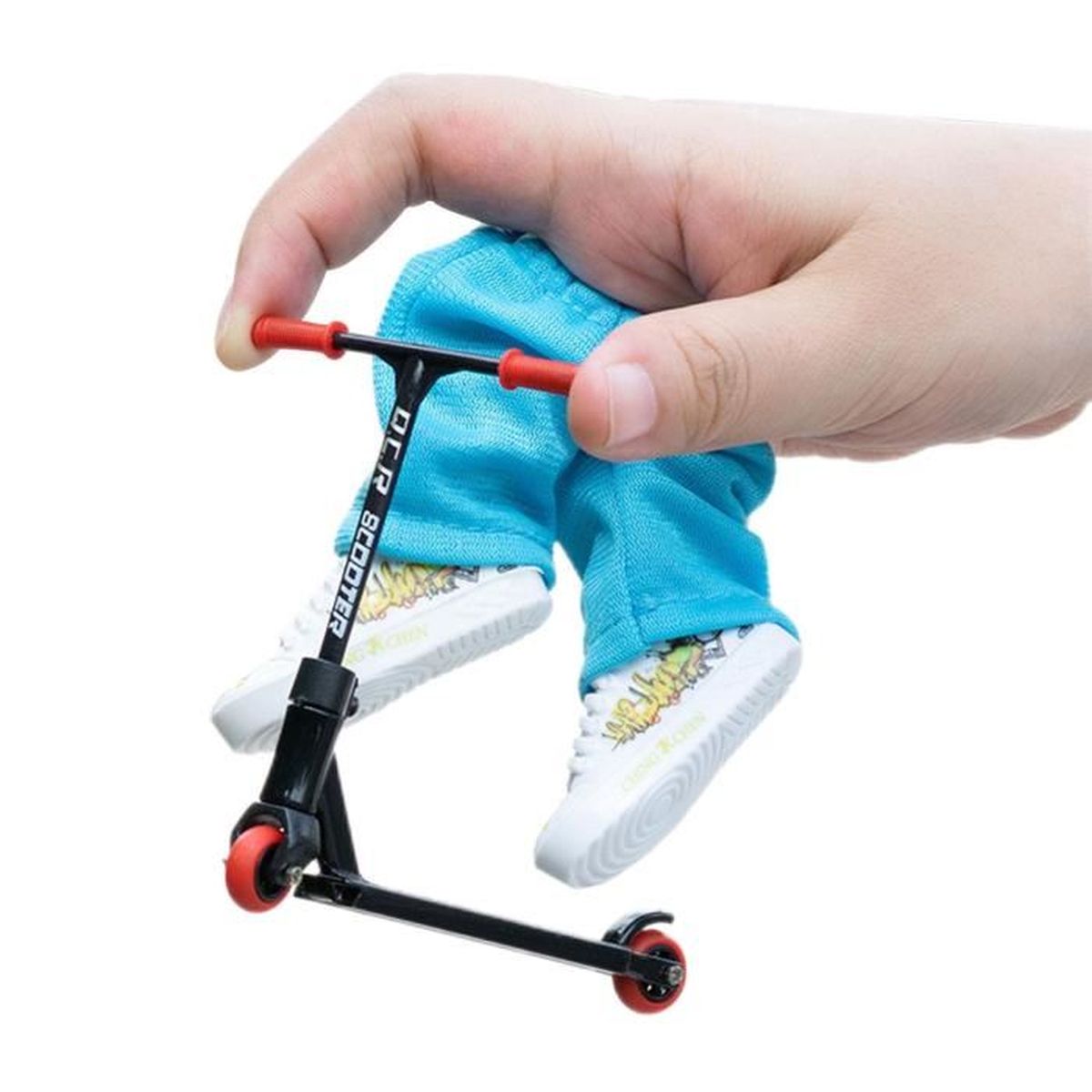 Finger Skateboards Toy, Finger Scooter Set, Alliage Mini Finger Scooter