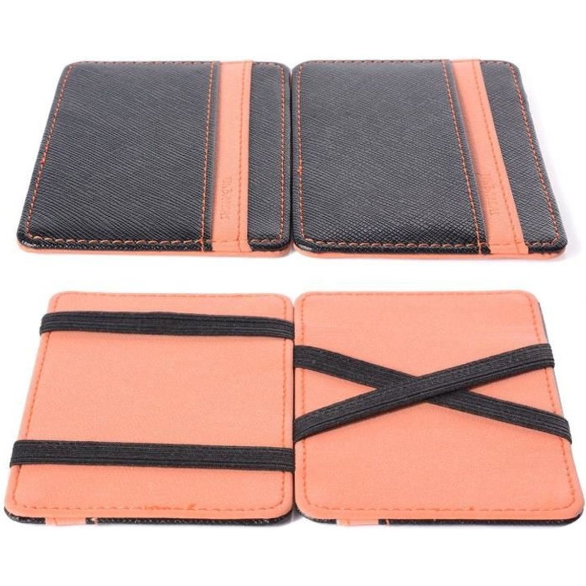 Cadeau Pour Homme Carte D Identite De Credit Magique Pince A Billets Elastique Portefeuille Mince En Argent Orange Orange Cdiscount Bagagerie Maroquinerie