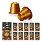 CAFE ROYAL 100 Capsules Aluminium Compatibles NESPRESSO® À USAGE DOMESTIQUE - CAFÉ SAVEUR CARAMEL - Dosettes by Café Royal®