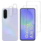Verre Trempé - Phonillico® - Samsung Galaxy A36 5G - Pack 2 - Protection Écran et Caméra - Résistant aux Rayures