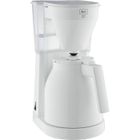 Melitta Easy Therm II 1023-05 Blanc - Cafetière - Thermo-pot à commande à une main, réservoir d'eau transparent
