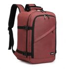 KONO Sac à Dos 40x25x20cm Ordinateur Portable Grande Capacité Fonctionnel Sac a Dos PC Portable pour Voyage/Affaire/Scolaire, Rouge
