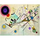 Legendarte - Tableau, Impression Sur Toile - Composition Viii Wassily Kandinsky cm. 80x100