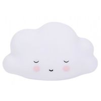 A Little Lovely Company veilleuse Cloud junior 15,7 cm PVC blanc